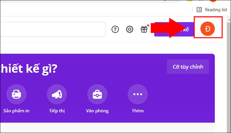 Đăng k&yacute; t&agrave;i khoản Canva